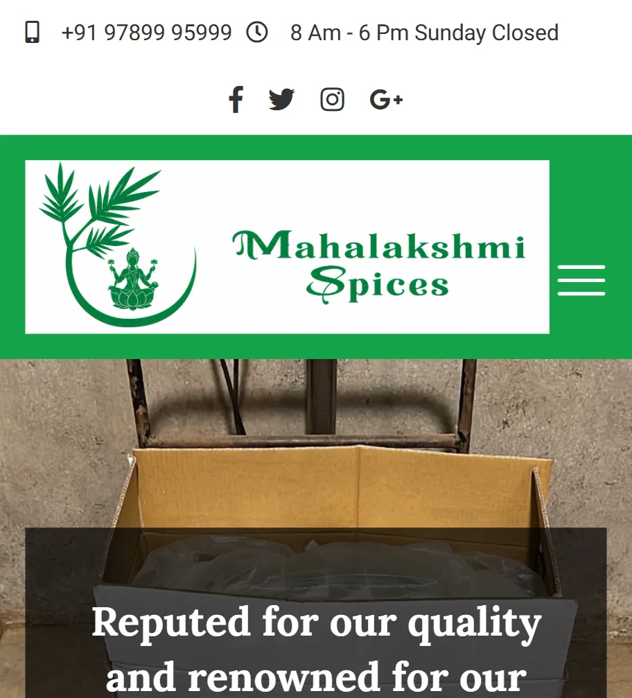 Mahalakshmi Spices