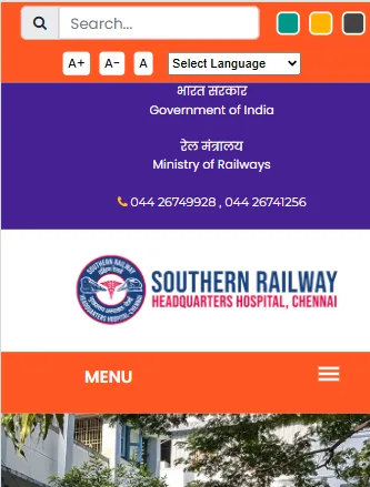 Southern Railway Headquarters Hospital Chennai